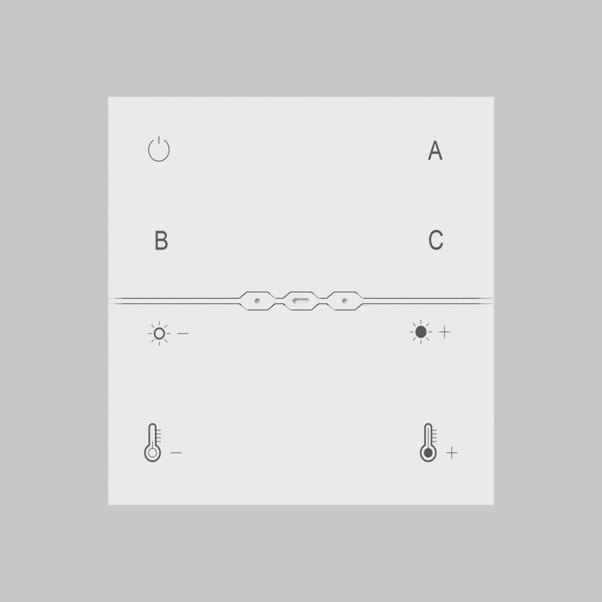 Беспроводная панель управления Maytoni Lighting control DRC035-Z-8-W в Санкт-Петербурге