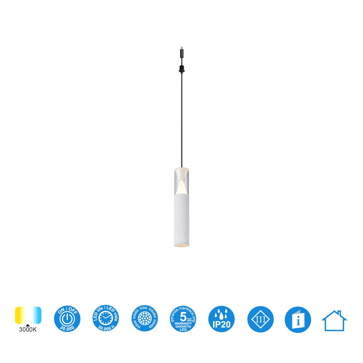 Подвесной модульный светильник без основания Mantra Spark 9323 в Санкт-Петербурге