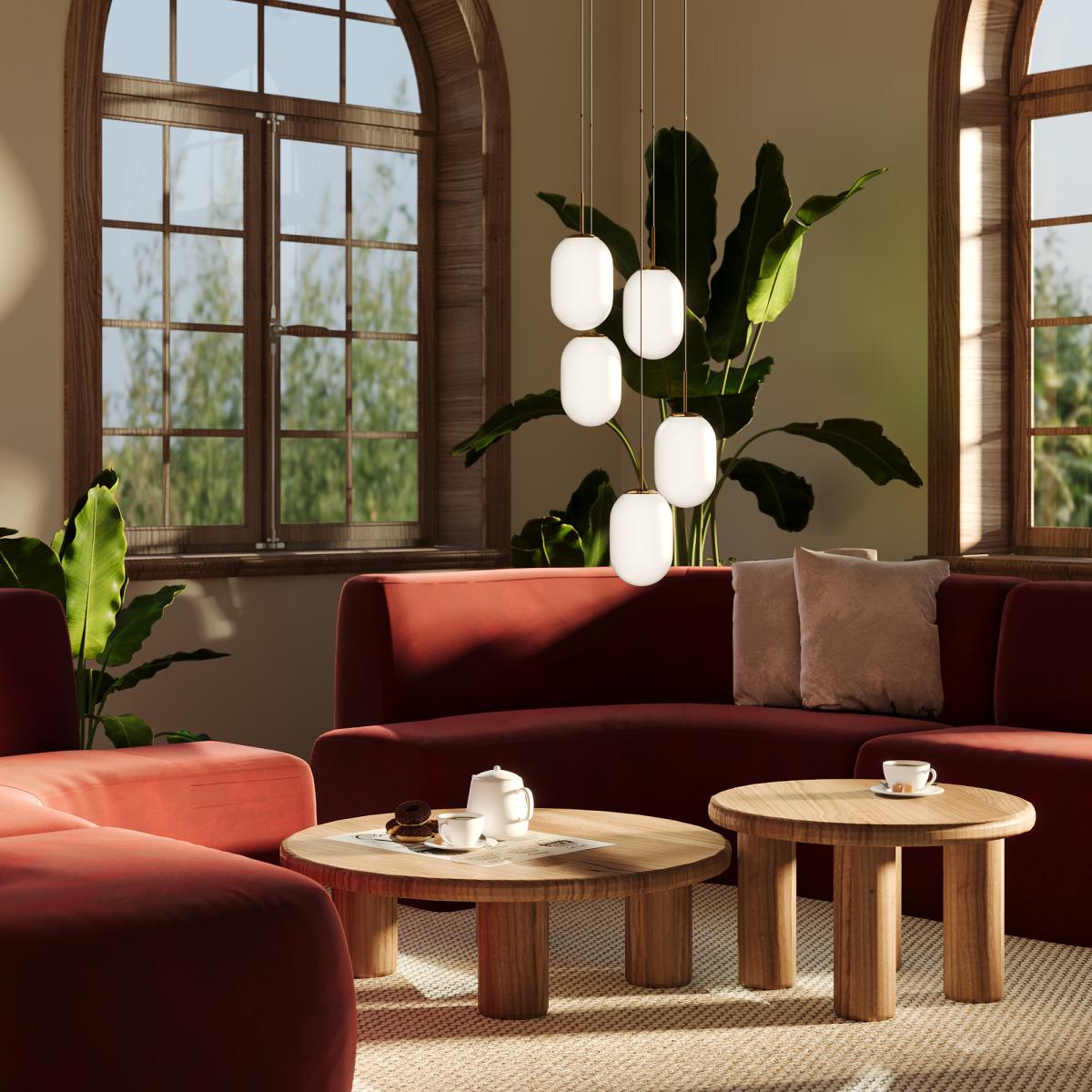 Каскадная люстра Freya Sharlot FR1012PL-05BS в Санкт-Петербурге