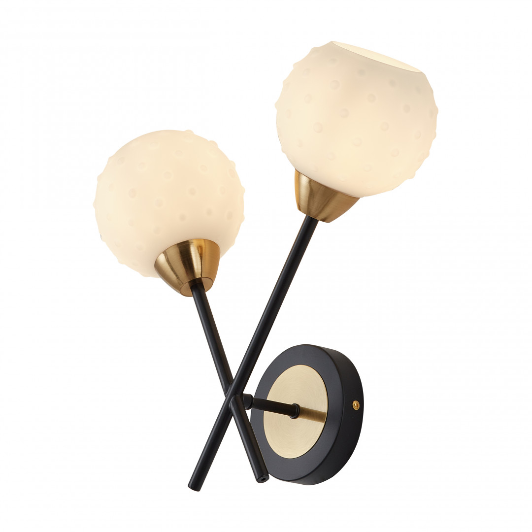 Бра Arte Milano Neapolis 278408/2B BK/GD в #REGION_NAME_DECLINE_PP#