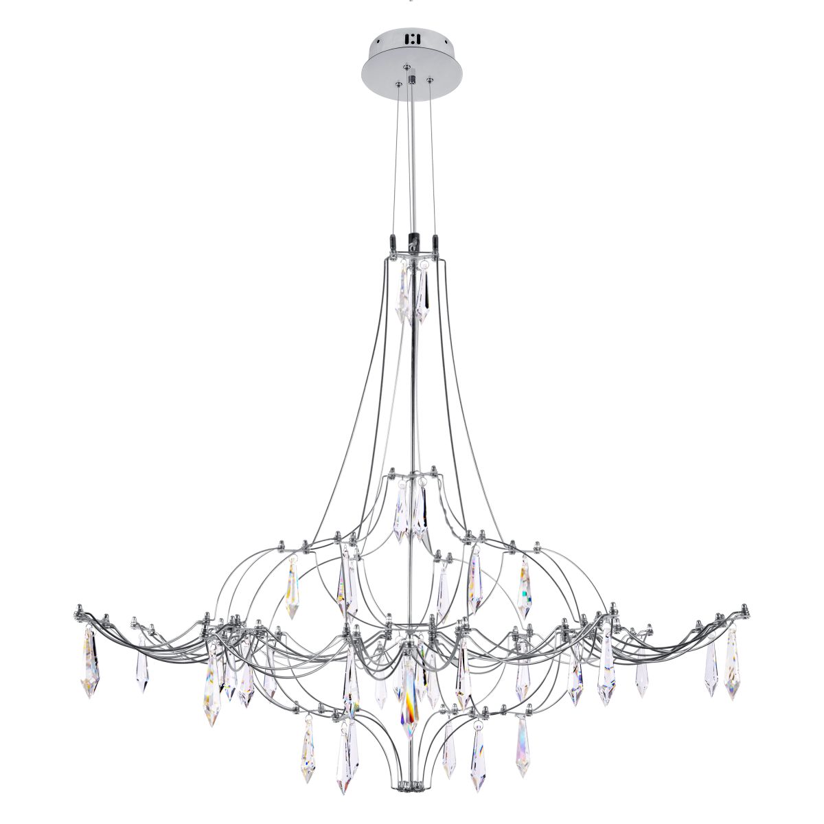 Подвесная люстра Loft IT Mira 10588/800 Silver Asfour в Санкт-Петербурге