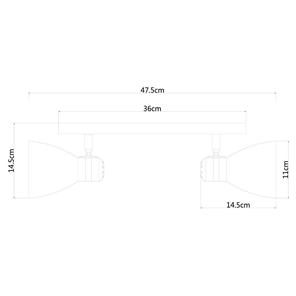 Спот Arte Lamp Mercoled A5049AP-2GY в Санкт-Петербурге