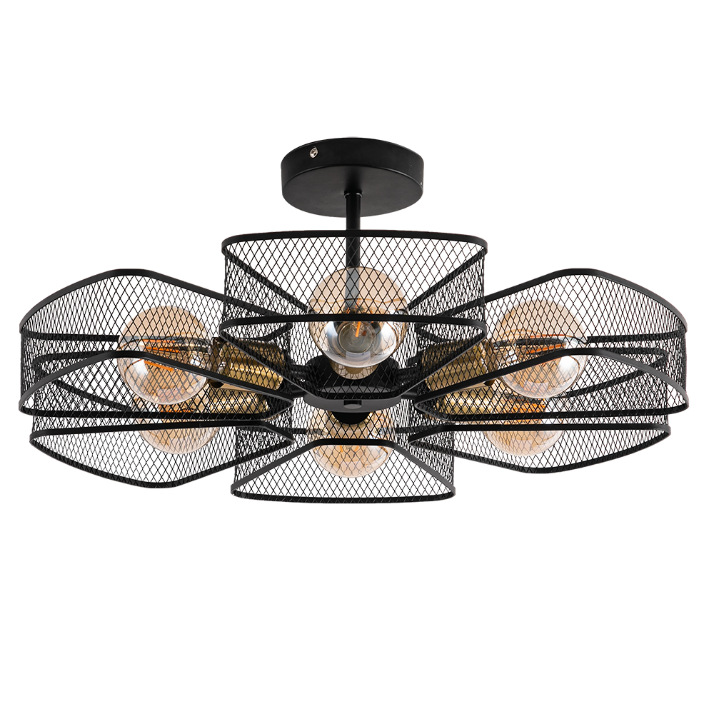 Люстра на штанге Arte Lamp Maasym A7044PL-6BK УЦ в #REGION_NAME_DECLINE_PP#