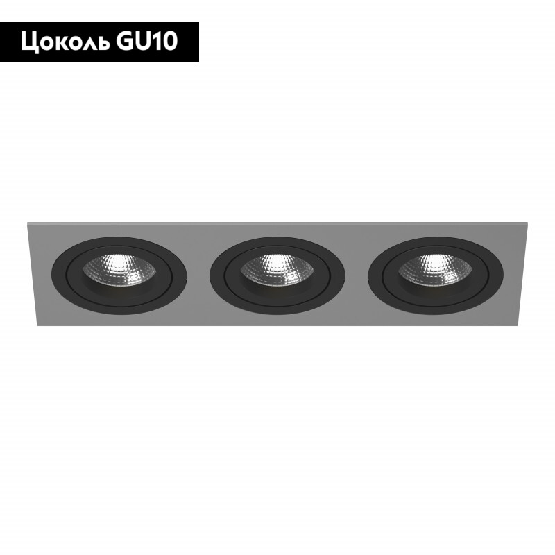 Встраиваемый светильник Lightstar INTERO 16 i539070707 (217539+217607+217607+217607) в #REGION_NAME_DECLINE_PP#