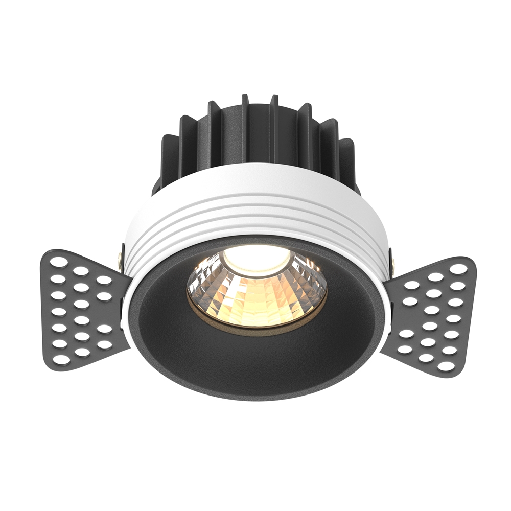 Встраиваемый светильник Maytoni Technical Downlight Round DL058-12W3K-TRS-B в Санкт-Петербурге