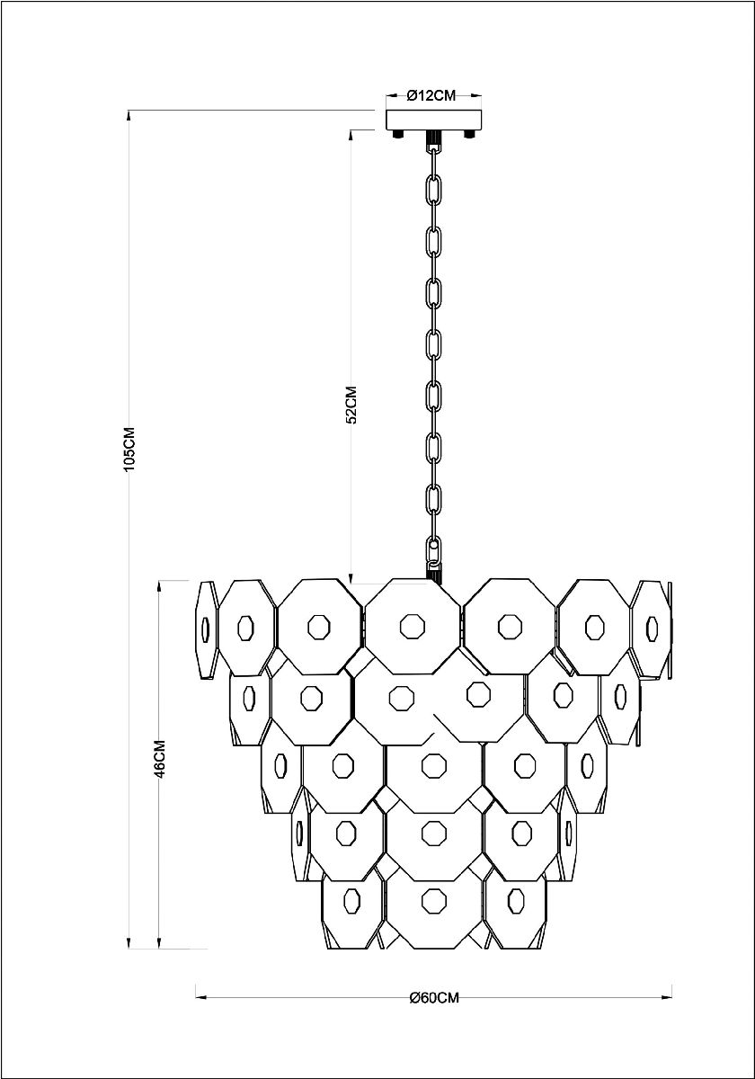 Подвесная люстра Arte Lamp Lambrusco A4069LM-13AB в Санкт-Петербурге