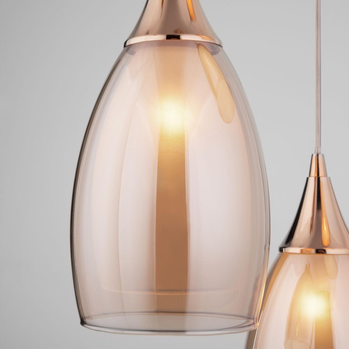 Подвесная люстра Eurosvet Cosmic 50085/3 золото в Санкт-Петербурге