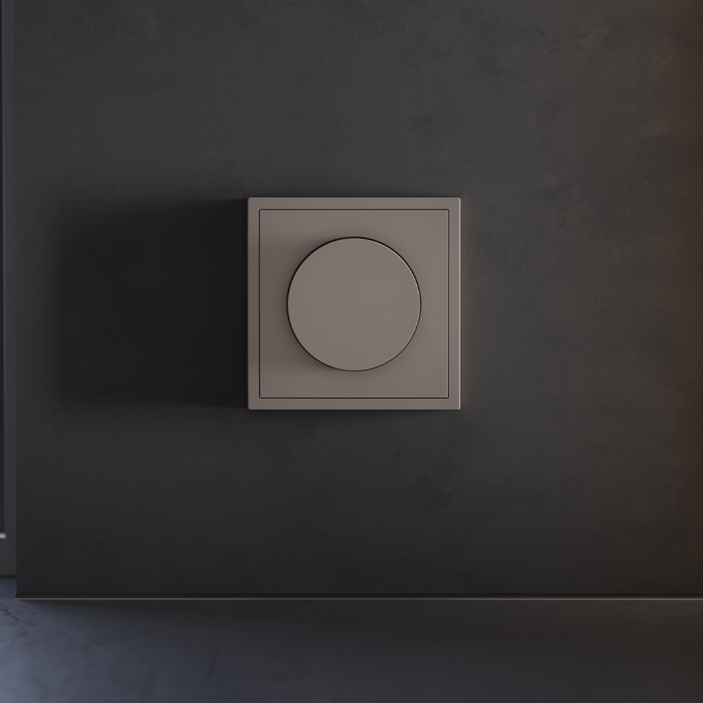 Накладка для светорегулятора поворотно-нажимного Voltum S70 (капучино) VLS002014 в Санкт-Петербурге