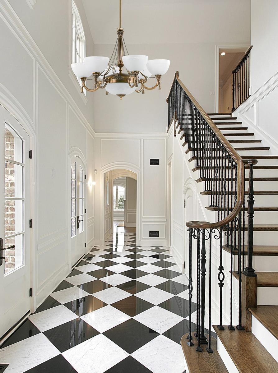 Подвесная люстра Kutek Roma ROM-ZW-6+1 (P) в #REGION_NAME_DECLINE_PP#