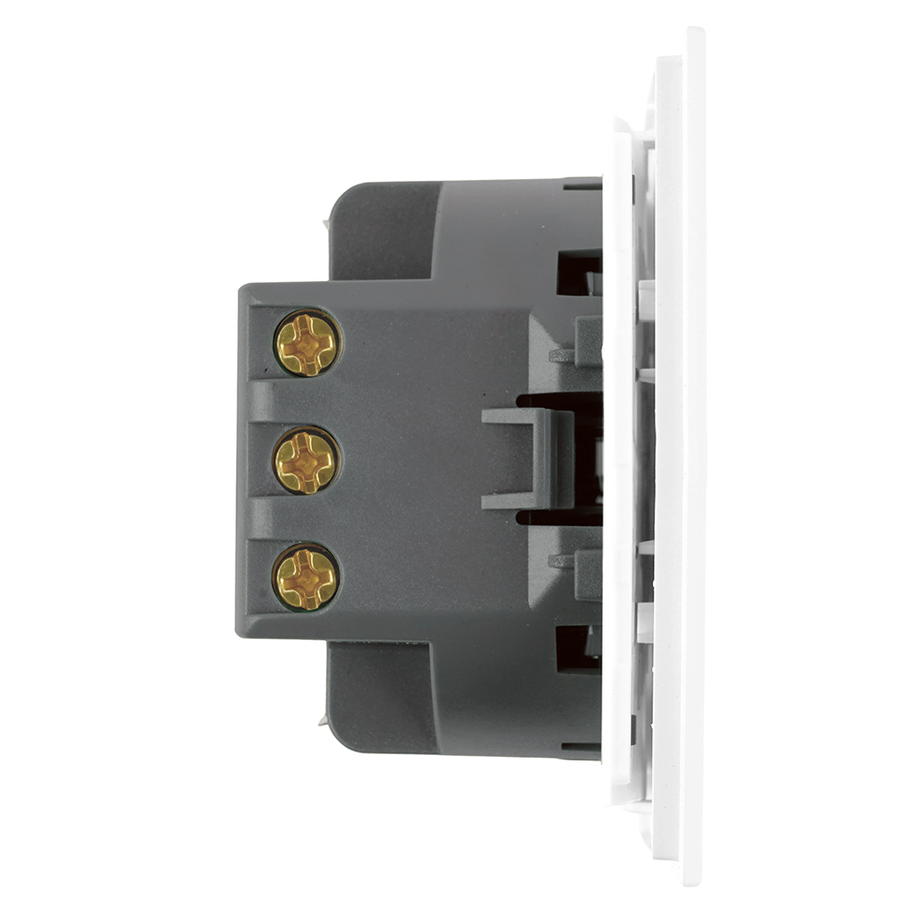 Переключатель перекрестный 1-клавишный (механизм) Stekker Мия 250В 10А RSW10-3110-01 белая магнолия 50569 в Санкт-Петербурге