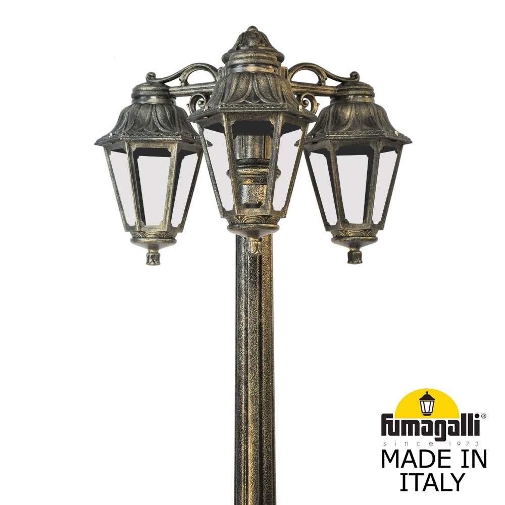 Садово-парковый светильник Fumagalli RICU BISSO/ANNA 3L DN E22.157.S30.BXE27DN в Санкт-Петербурге