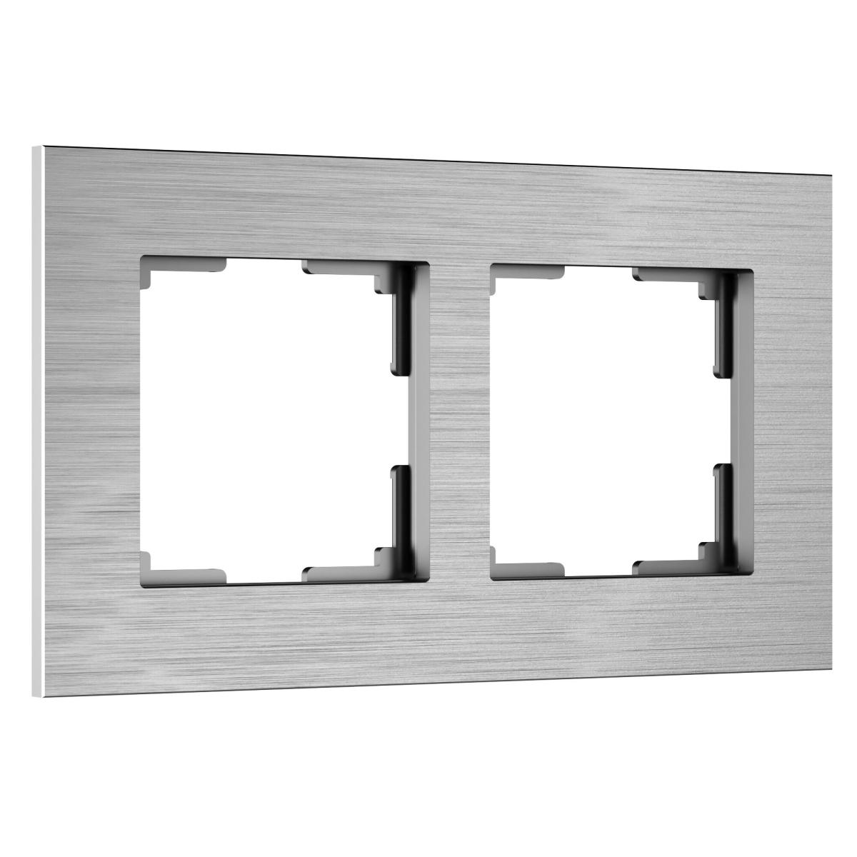 Рамка на 2 поста Werkel AluMax 4690389204036 W0023506 a066327 в Санкт-Петербурге