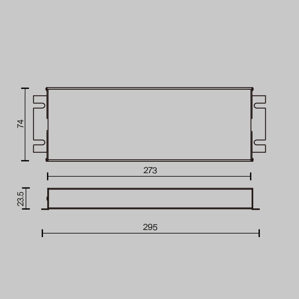 Источник напряжения Maytoni Triac 300Вт DC24В IP67 734005 в Санкт-Петербурге