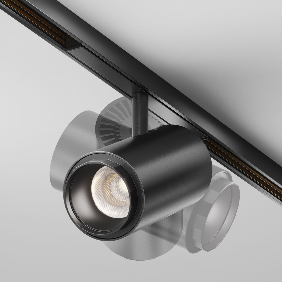 Трековый магнитный светильник Maytoni Technical Focus Zoom Exility X TR244-12W4K-B в Санкт-Петербурге
