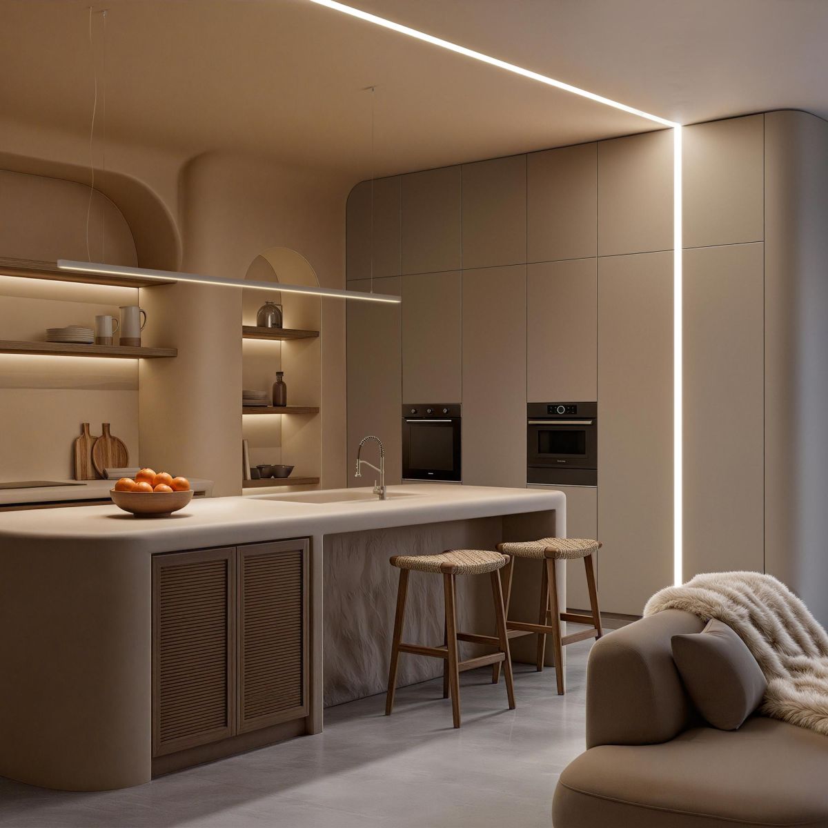 Профиль Arlight LINIA25-FANTOM-2000 ANOD (Алюминий) 053806 в #REGION_NAME_DECLINE_PP#