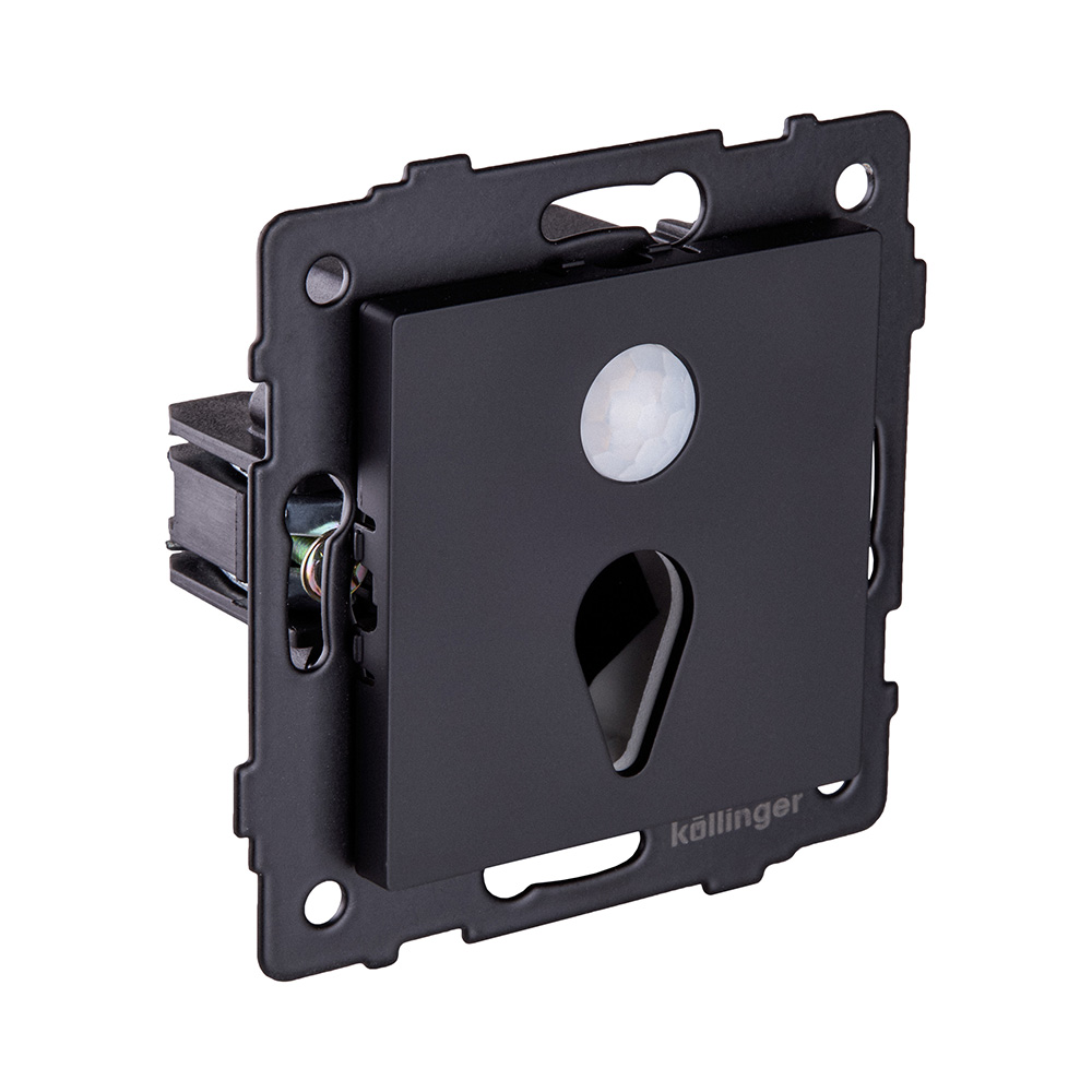 Подсветка лестницы с датчиком движения, рассеянный свет, черный матовый Kollinger REA-044BM для Aspekt, Eleganz, Reflex в #REGION_NAME_DECLINE_PP#