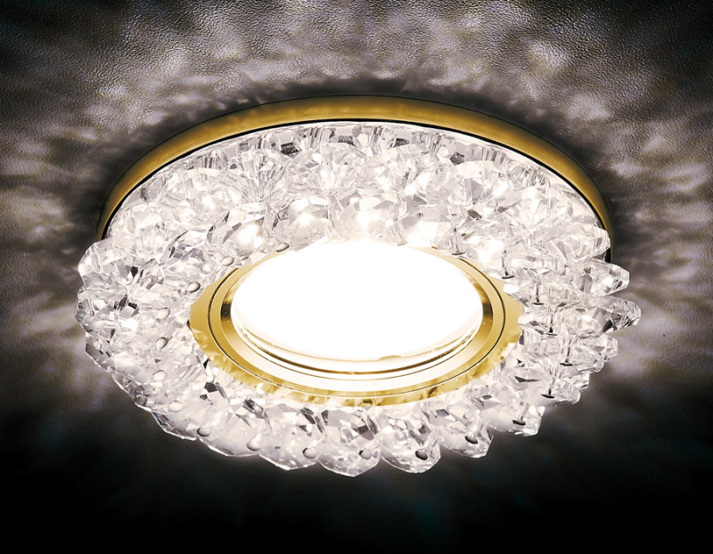 Встраиваемый светильник Ambrella Light S701 CL/GD/WH в #REGION_NAME_DECLINE_PP#