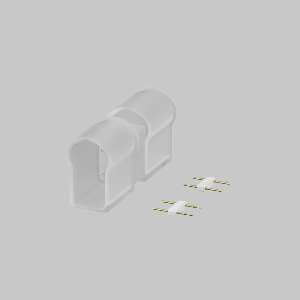 Двусторонний коннектор (выход прямой) для гибкого неона AC220V Maytoni Led Strip 201238 в Санкт-Петербурге