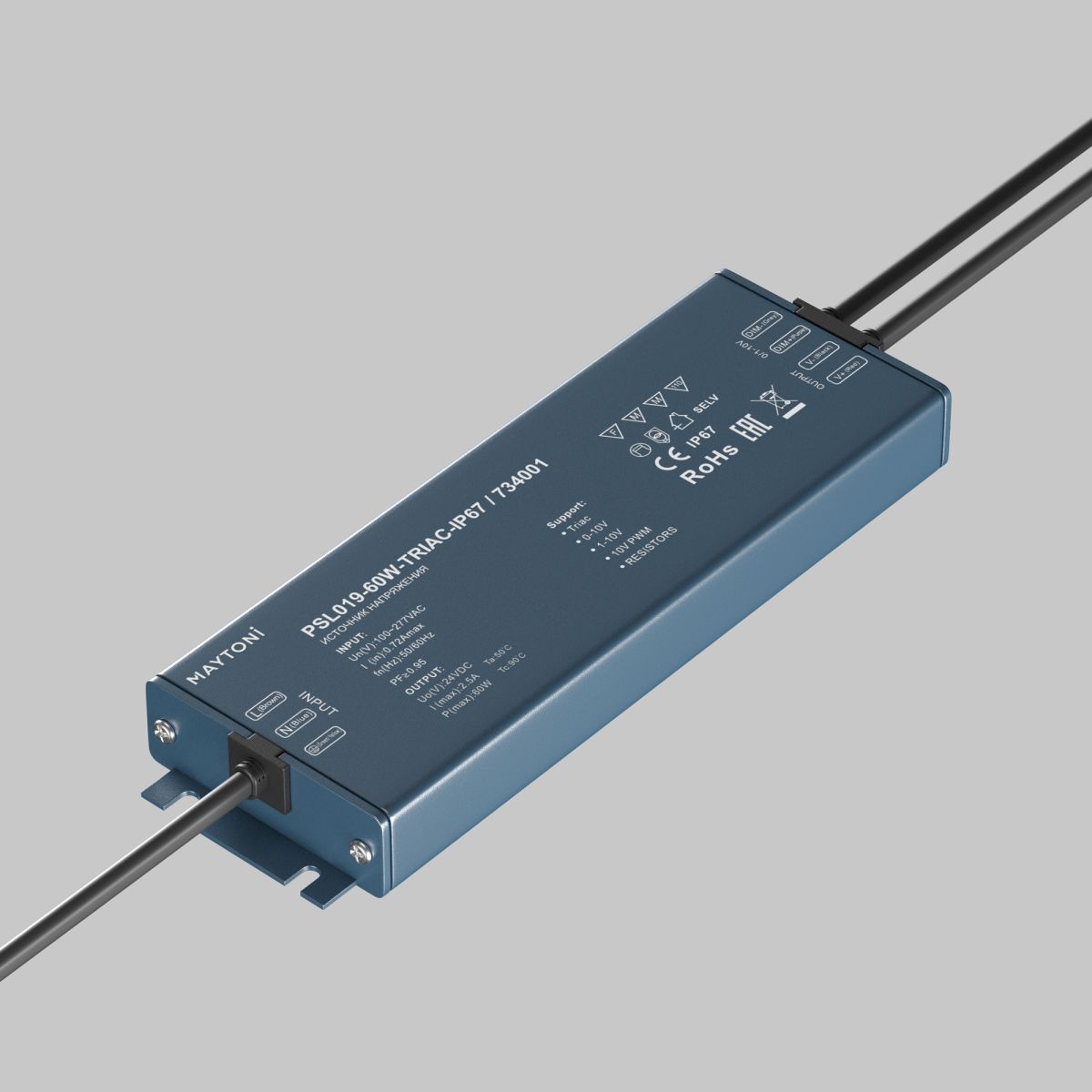 Источник напряжения Maytoni Triac 60Вт DC24В IP67 734001 в Санкт-Петербурге