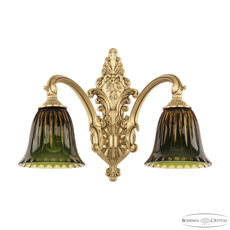 Бра Bohemia Ivele Crystal Verona 7209B15/2/175 FP P2 D Amber-Green/H-1K в Санкт-Петербурге