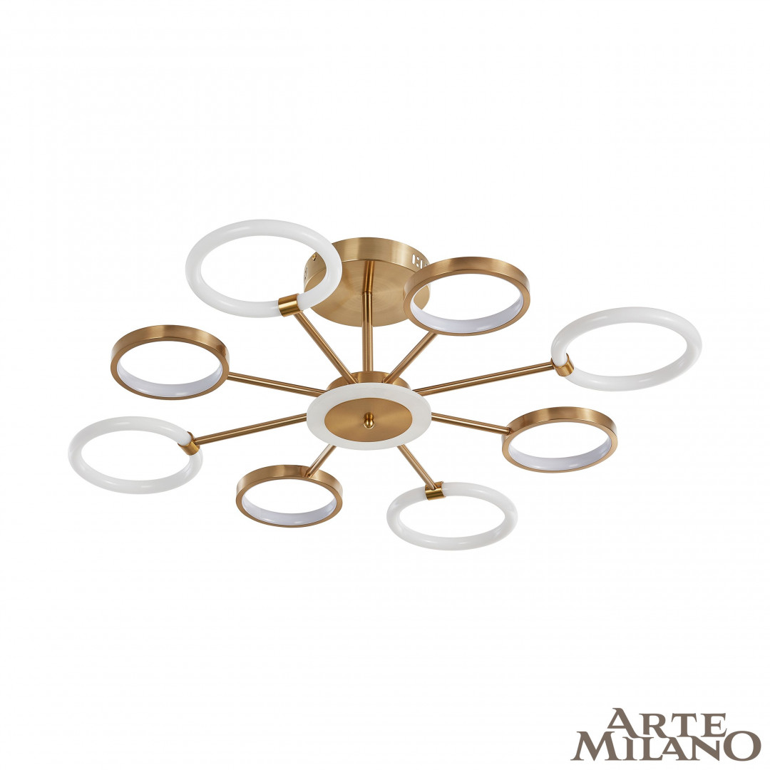 Потолочная люстра Arte Milano Neapolis 277240/8 GD в #REGION_NAME_DECLINE_PP#