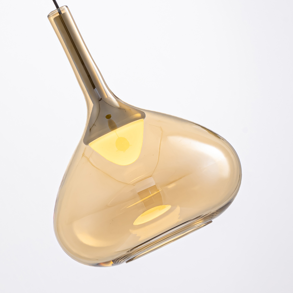 Подвесной светильник Delight Collection MD25001005-1A brass/amber в Санкт-Петербурге