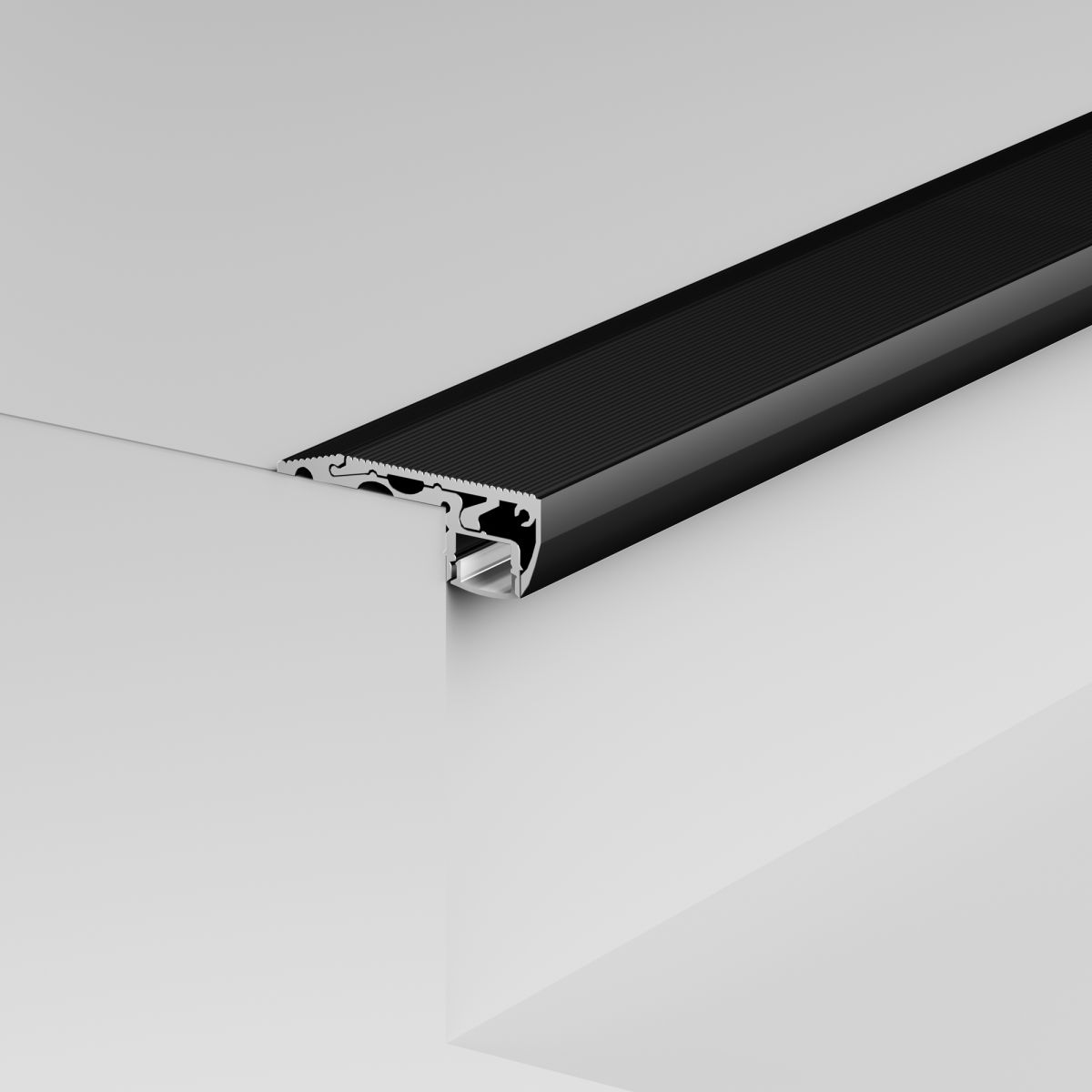Алюминиевый профиль встраиваемый в пол 59x20 Maytoni Led Strip ALM-5920-B-2M 636026 в #REGION_NAME_DECLINE_PP#