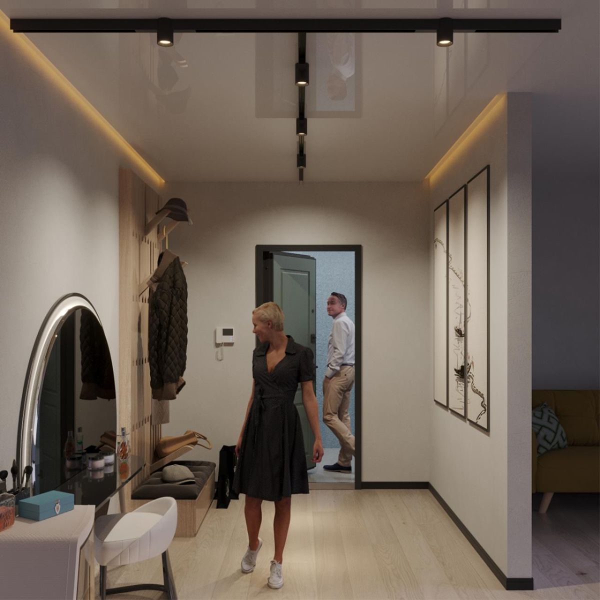 Трековый светильник потолочный Novotech Port Vector 359955 в Санкт-Петербурге