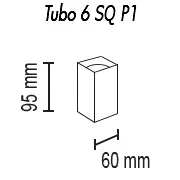 Накладной светильник TopDecor Tubo6 SQ P1 29 в #REGION_NAME_DECLINE_PP#