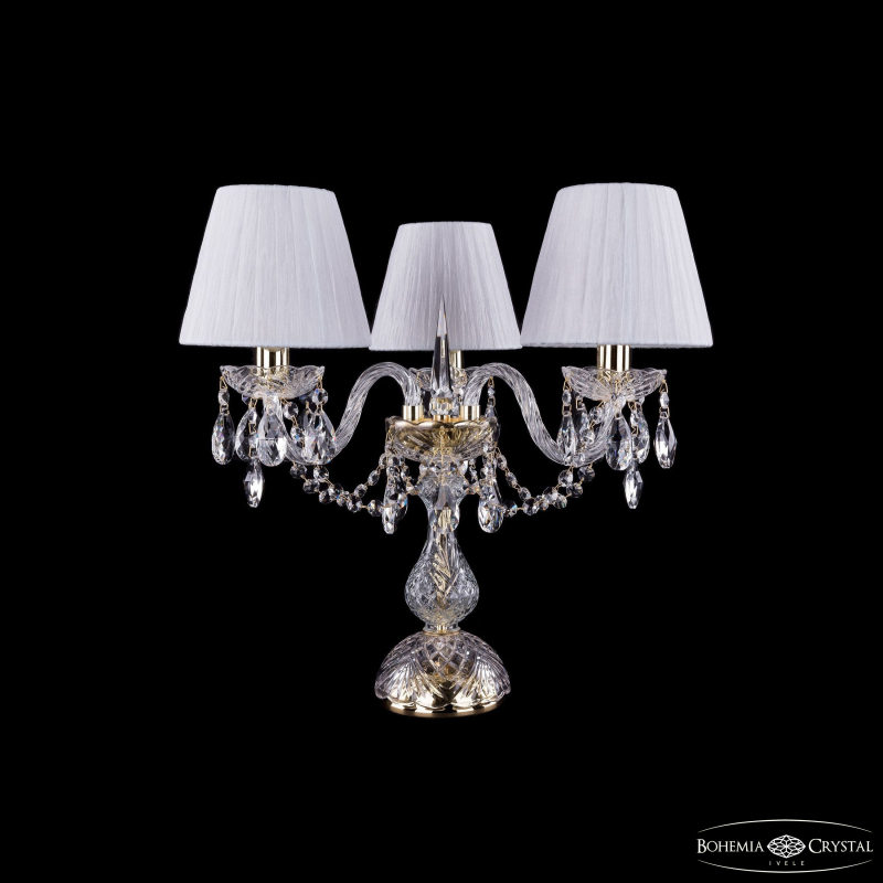 Настольная лампа Bohemia Ivele Crystal 1406L/3/141-39 G SH32-160 в Санкт-Петербурге