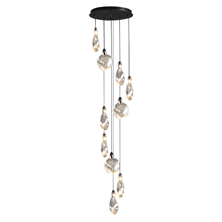 Подвесной светильник Delight Collection Colvin MT9176-10H pearl black в Санкт-Петербурге