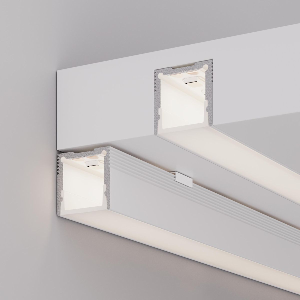 Профиль Arlight SL-SLIM20-H20-3000 WHITE (BY) (Алюминий) 064825 в Санкт-Петербурге