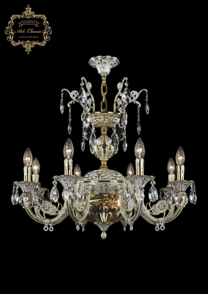 Подвесная люстра Art Classic 31.22.8.KR175SP.250IT.GW.Sp.Clear.1E в Санкт-Петербурге
