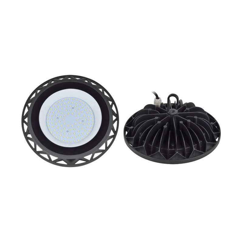 Подвесной светодиодный светильник (UL-00002322) Uniel ULY-U40C-150W/DW IP65 Black в Санкт-Петербурге