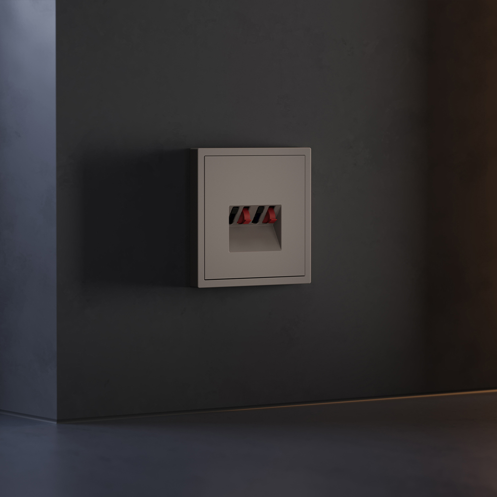 Накладка для розетки акустической 4-местной  Voltum S70 (капучино) VLS001514 в #REGION_NAME_DECLINE_PP#