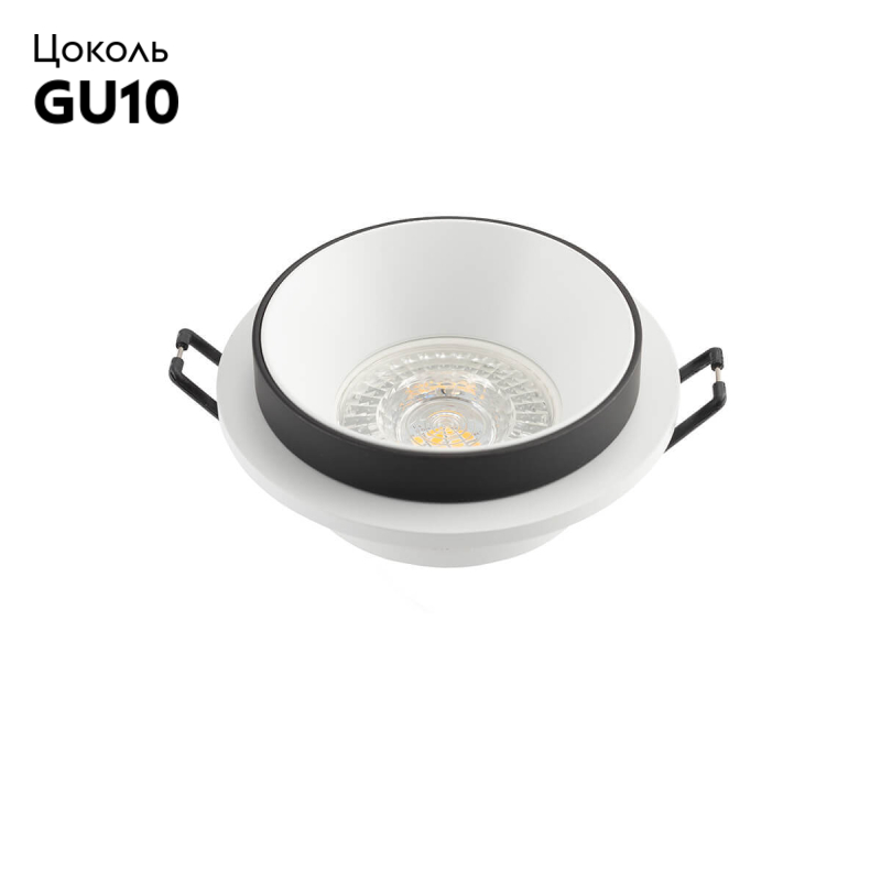 Встраиваемый светильник Denkirs DK2401-BK в #REGION_NAME_DECLINE_PP#