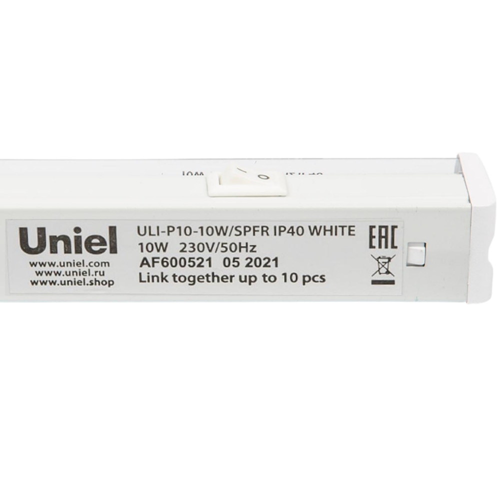 Настенный светодиодный светильник (UL-00002257) Uniel ULI-P10-10W/SPFR IP40 White в Санкт-Петербурге