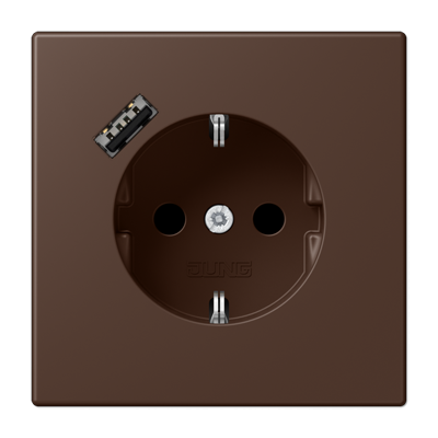 Розетка 2K+З USB Typ A Jung LC1520-18A239 в Санкт-Петербурге