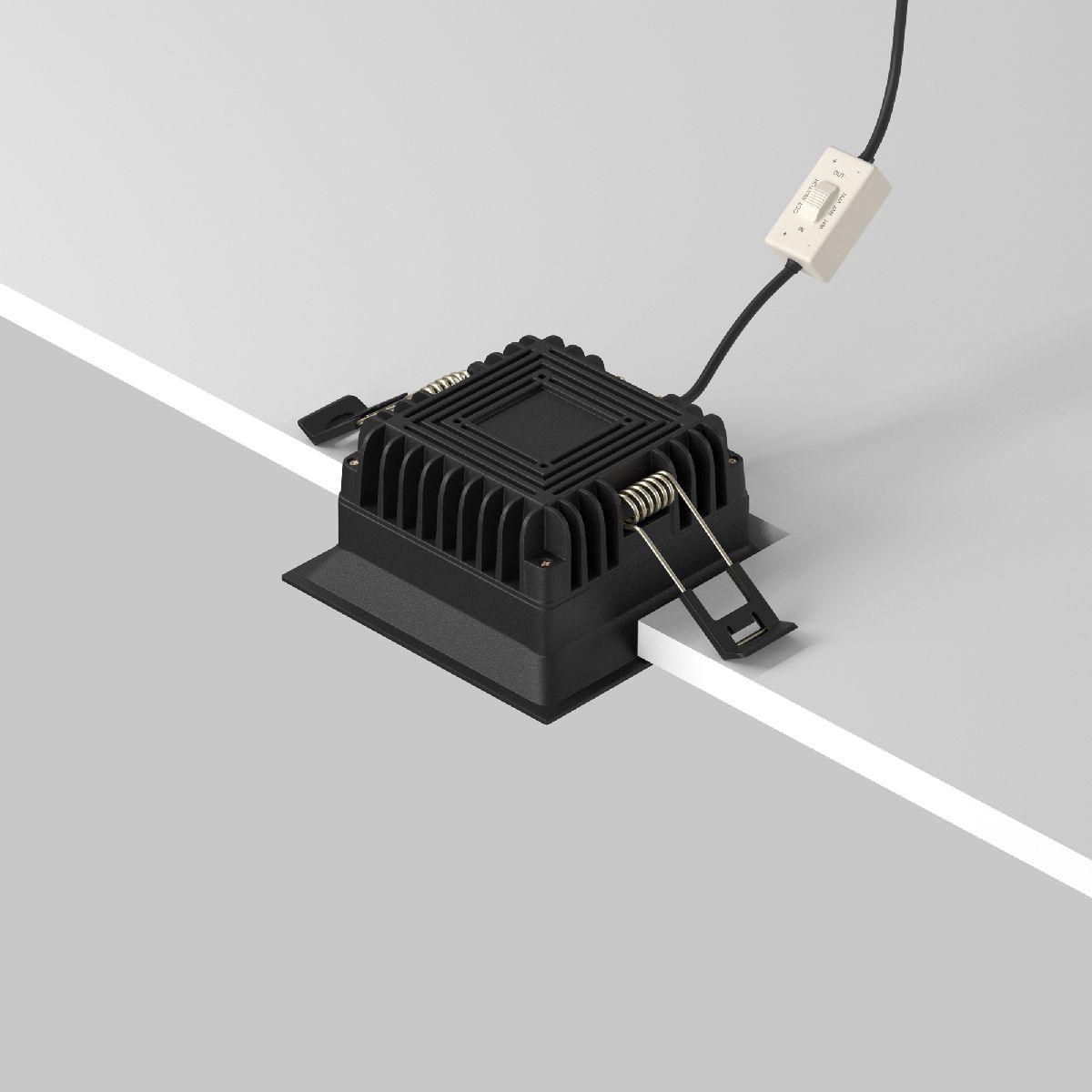 Встраиваемый светильник Maytoni Okno DL056-8W3-4-6K-B в Санкт-Петербурге