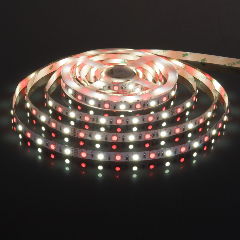 Светодиодная лента Elektrostandard 24V 14,4W 60Led 5050+5050 IP20 MIX RGB/холодный белый, 5м 4690389172274 в Санкт-Петербурге