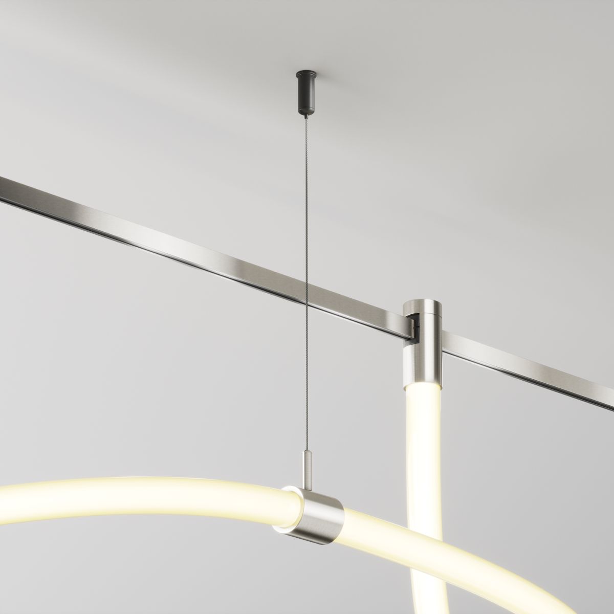 Потолочный коннектор с тросовым подвесом Maytoni Technical Tau TRA154CSW-1PT в Санкт-Петербурге