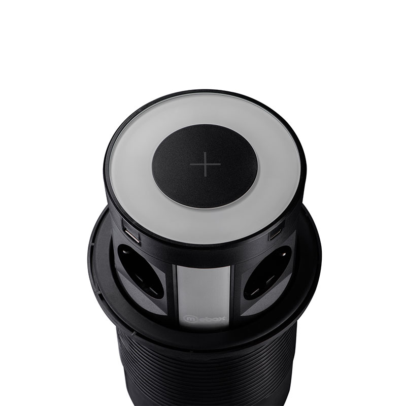 Блок розеток 107J (4 секции, 2 USB А + 2 USB С) Mebax 00-00001464 в Санкт-Петербурге
