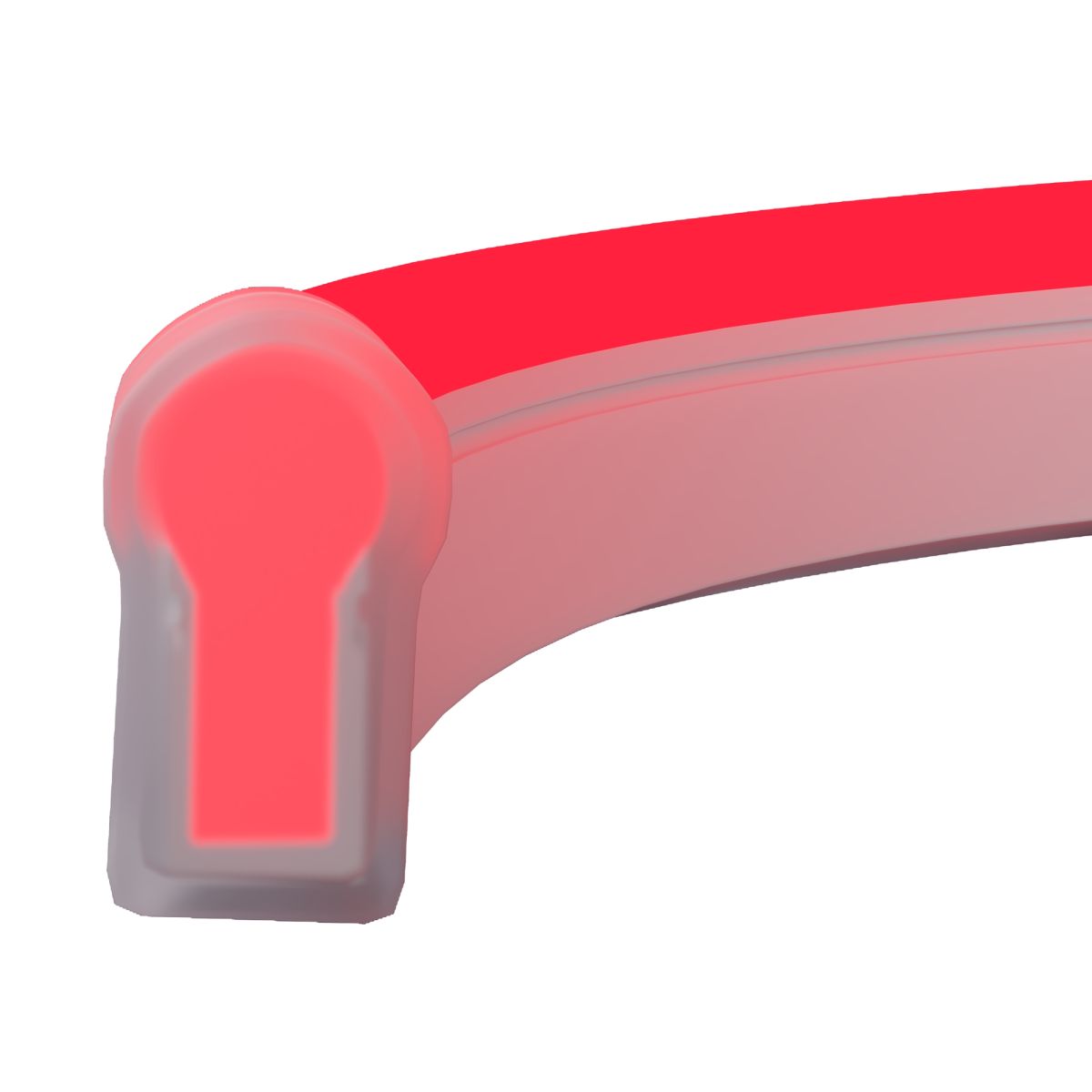 Гибкий неон Maytoni Led Strip 25x13 220В 8Вт/м Red IP65 50м 201233 в Санкт-Петербурге