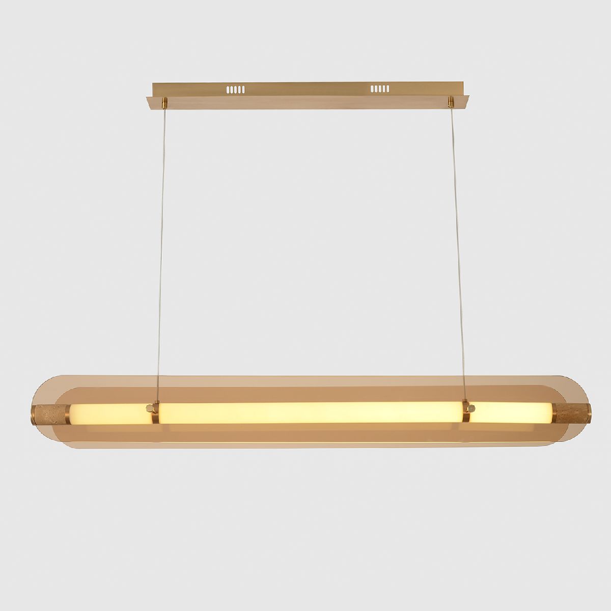 Подвесной светильник Crystal Lux AMARILLO SP70W LED BRASS в Санкт-Петербурге