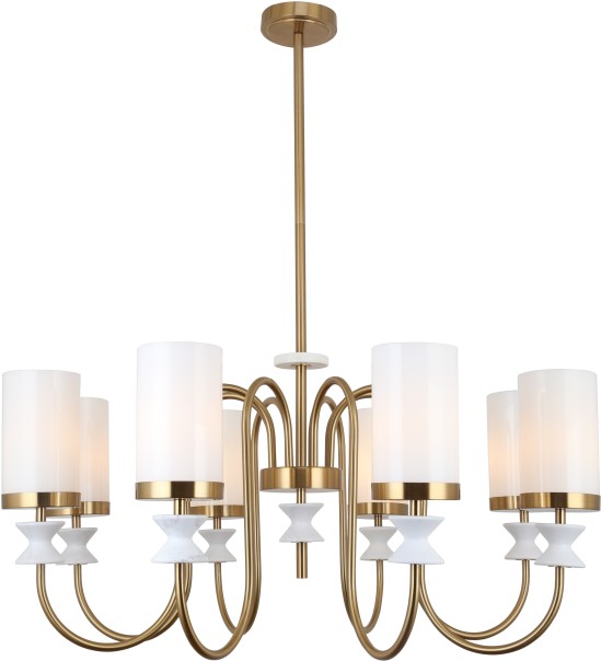 Люстра на штанге Stilfort Мрамарис 1054/05/08P в Санкт-Петербурге