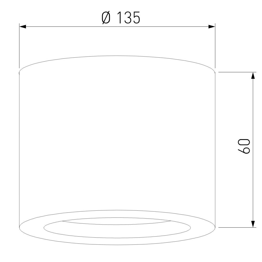 Накладной светильник Elektrostandard 1070 GX53 BK черный 4690389087554 в Санкт-Петербурге