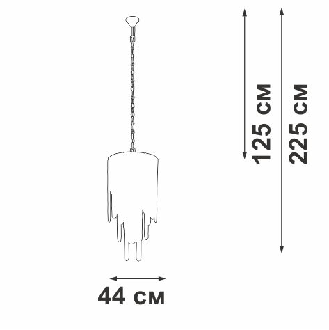 Подвесная люстра Vitaluce V5885-9/10 в Санкт-Петербурге