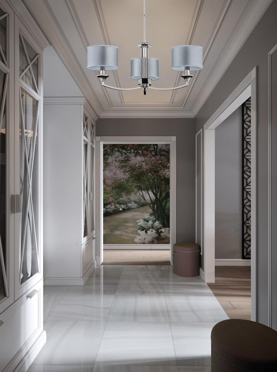 Люстра на штанге Kutek Decor Lampshade DEC-ZW-3(BN/A) в #REGION_NAME_DECLINE_PP#