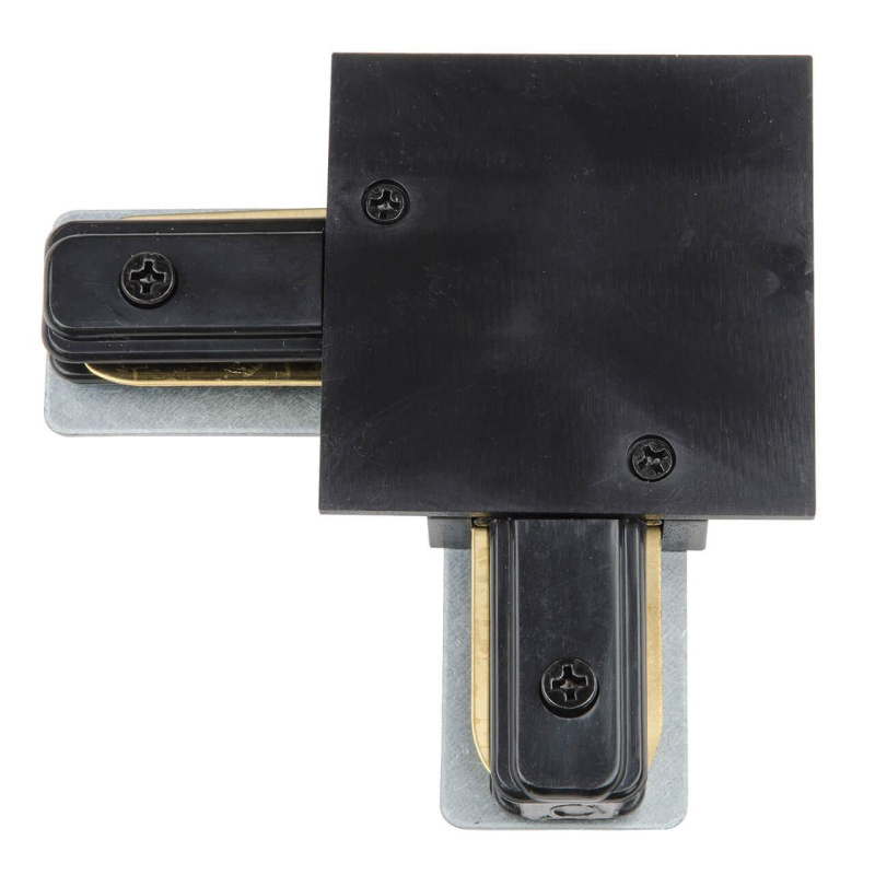 Коннектор L-образный Volpe UBX-Q123 R21 Black 1 Polybag UL-00007450 в Санкт-Петербурге
