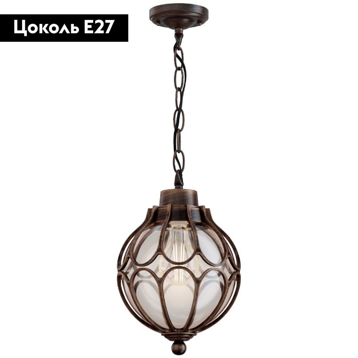 Уличный подвесной светильник Maytoni Via O024PL-01G в #REGION_NAME_DECLINE_PP#